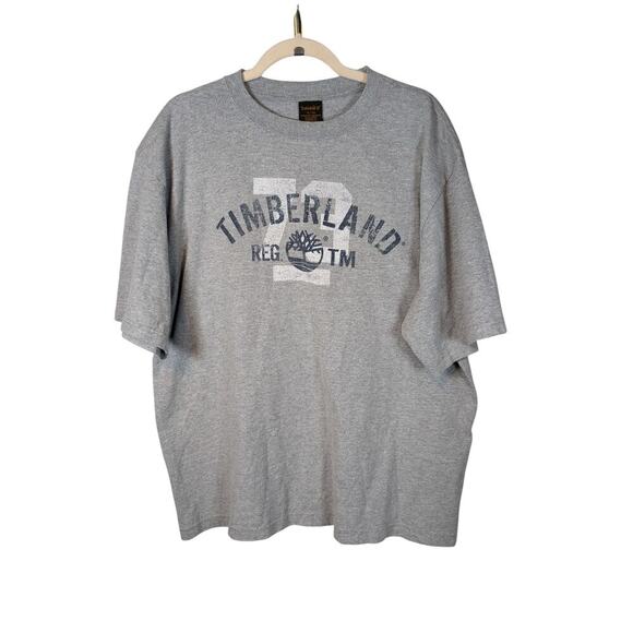 Timberland Other - Vintage Timberland Men's XL Gray Short Sleeve Printed T-shirt